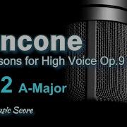 Giuseppe Concone Fifty Lessons For Low Voice Op 9 No 2