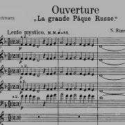 Overture Russian Easter Festival Op 36