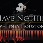 Whitney Houston I Have Nothing Piano Karaoke Sing Along Cover With Lyrics