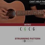 Can T Help Falling In Love Guitar