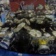 Nick Menza And Shawn Drover At Soultone Cymbals Namm 2016