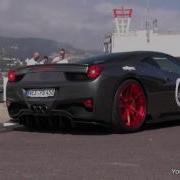 Звук Мотора Ferrari 458 Italia Ускорение И Высокие Обороты