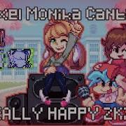 Fnf Pixel Monika Canta Really Happy 2K22