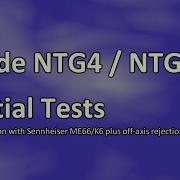 Sennheiser Me64 Me66 Rode Ntg4 Shotgun Mic Audio Test