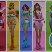 Create A Sim The Sims 4 Winx Club Enchantix Charmix Создание