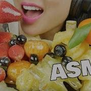 Asmr Candied Tanghulu Fruit Platter Extreme Crackling Eating Sounds No Talking Sas Asmr