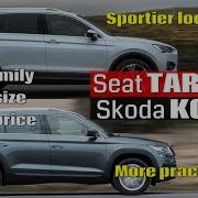 2019 Seat Tarraco Vs Skoda Kodiak 2018