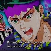 Jojo Diamond Is Unbreakable Op 3 Great Days Piano Cover