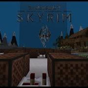 Minecraft Noteblock Song Skyrim Theme Song