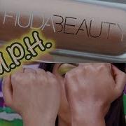 Review Demo New Huda Beauty Nymph Body Highlighter