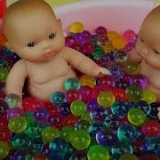 Baby Doll Bath Toy And Surprise Eggs Play