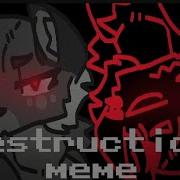 Destruction Animation Meme Original Lzy Flash