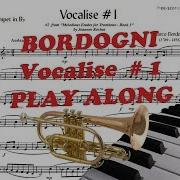 M Bordogni Vocalise 1 Play Along