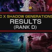 Results Rank D Sonic X Shadow Generations Ost