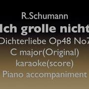 Ich Grolle Nicht Karaoke