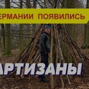 Германия Лес Партизаны Землянки