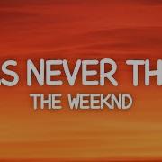 The Weeknd I Was Never There Lyrics