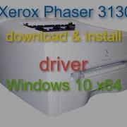 Xerox Phaser 3130 Драйвер Windows 10 X64