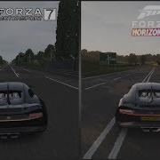 Forza Motorsport 7 Vs Forza Horizon 4 Bugatti Chiron Sound Comparison