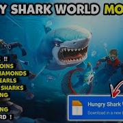 تحميل لعبة Hungry Shark World V2 0 0 مهكرة جواهر نقود لا نهاية