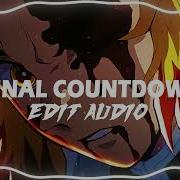 The Final Countdown Edit Audio