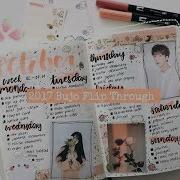 My 2017 Kpop Journal Flipthrough