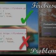 How To Solve Firebase Error Permission Denied Link App To Firebase