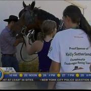 Jill With Chuckwagon Driver Kelly Sutherland 1 July 8Th