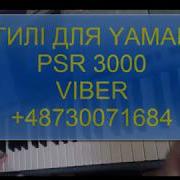 Стилі Для Yamaha Psr 3000