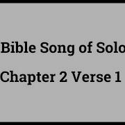 Holy Bible Song Of Solomon 2 1